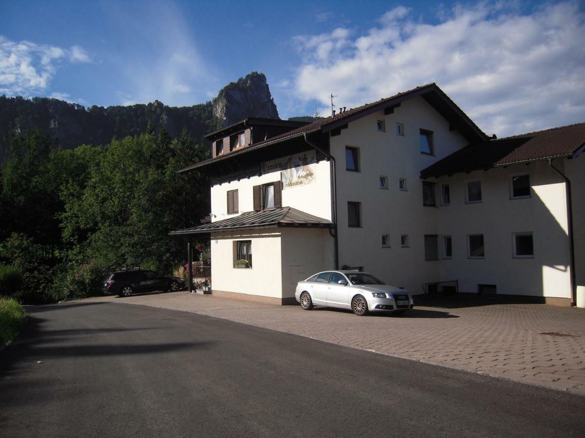 Pension Nocksteinblick Guggenthal المظهر الخارجي الصورة